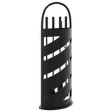 5 Piece Fireplace Tool Set 23x15x66 cm Steel - Rear View