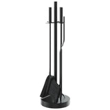 5 Piece Fireplace Tool Set 18x66 cm Steel