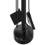 5 Piece Fireplace Tool Set 18x56 cm Steel - Low Angle