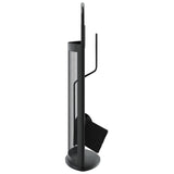 5 Piece Fireplace Tool Set 23x15x66 cm Steel