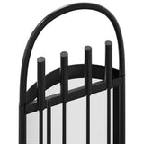 5 Piece Fireplace Tool Set 23x15x66 cm Steel