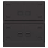 Sideboard Black 67x39x73 cm Steel