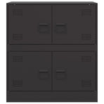 Sideboard Black 67x39x73 cm Steel