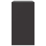 Sideboard Black 67x39x73 cm Steel