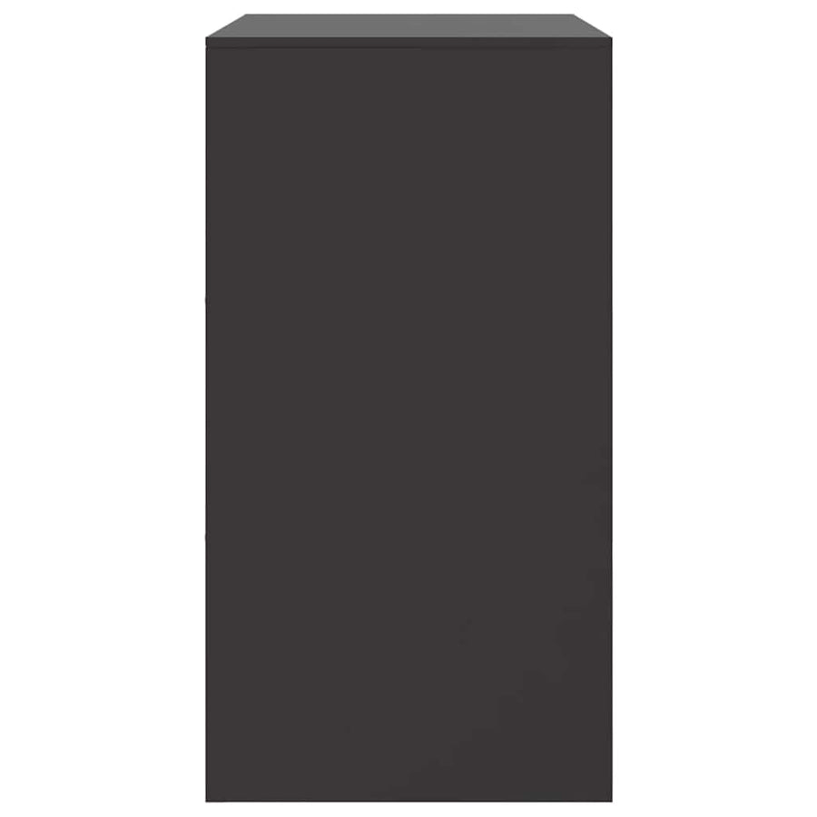Sideboard Black 67x39x73 cm Steel