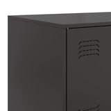 Sideboard Black 67x39x73 cm Steel - Extra Image