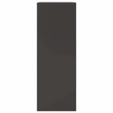 Sideboard Black 67x39x107 cm Steel