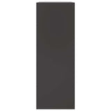 Sideboard Black 67x39x107 cm Steel