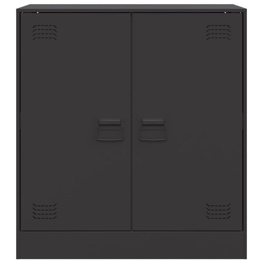 Sideboard Black 67x39x73 cm Steel