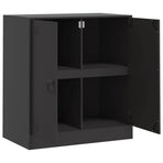 Sideboard Black 67x39x73 cm Steel