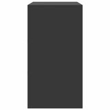 Sideboard Black 67x39x73 cm Steel
