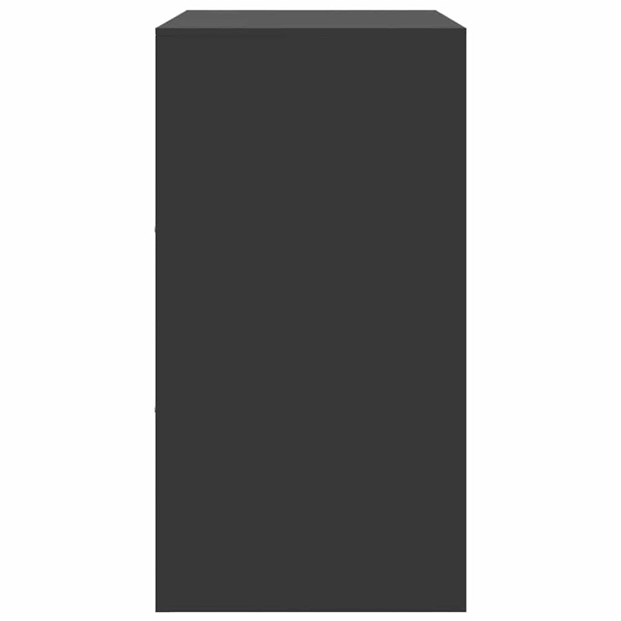 Sideboard Black 67x39x73 cm Steel