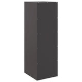 Sideboard Black 34.5x39x107 cm Steel - Extra Image