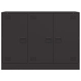 Sideboard Black 99x39x73 cm Steel