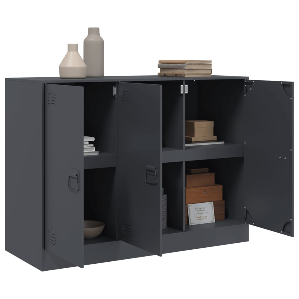 Sideboard Anthracite 99x39x73 cm Steel