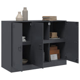 Sideboard Anthracite 99x39x73 cm Steel - 45-Degree Angle