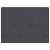 Sideboard Anthracite 99x39x73 cm Steel - Rear View