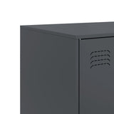 Sideboard Anthracite 99x39x73 cm Steel - Extra Image