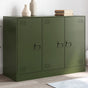 Sideboard Olive Green 99x39x73 cm Steel