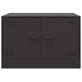 Coffee Table Black 67x50x44 cm Steel