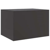 Coffee Table Black 67x50x44 cm Steel - Extra Image