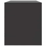 TV Cabinet Black 99x39x44 cm Steel