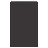 Bedside Cabinets 2 pcs Black 34.5x39x62 cm Steel - Low Angle