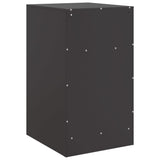 Bedside Cabinets 2 pcs Black 34.5x39x62 cm Steel - Extra Image