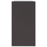 Sideboard Black 99x39x73 cm Steel - Low Angle