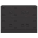 Sideboard Black 99x39x73 cm Steel