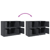 Sideboard Anthracite 99x39x73 cm Steel - Extra Image