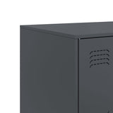 Sideboard Anthracite 99x39x73 cm Steel - Extra Image