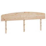 Headboard 180 cm Solid Wood Pine - Front View