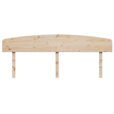 Headboard 180 cm Solid Wood Pine - Top-Down View
