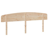 Headboard 180 cm Solid Wood Pine - Rear View