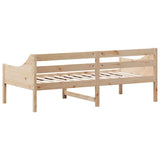 Day Bed without Mattress 90x190 cm Solid Wood Pine - Rear View