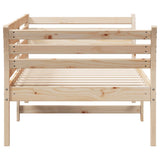 Day Bed without Mattress 90x190 cm Solid Wood Pine