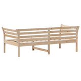Day Bed without Mattress 90x190 cm Solid Wood Pine