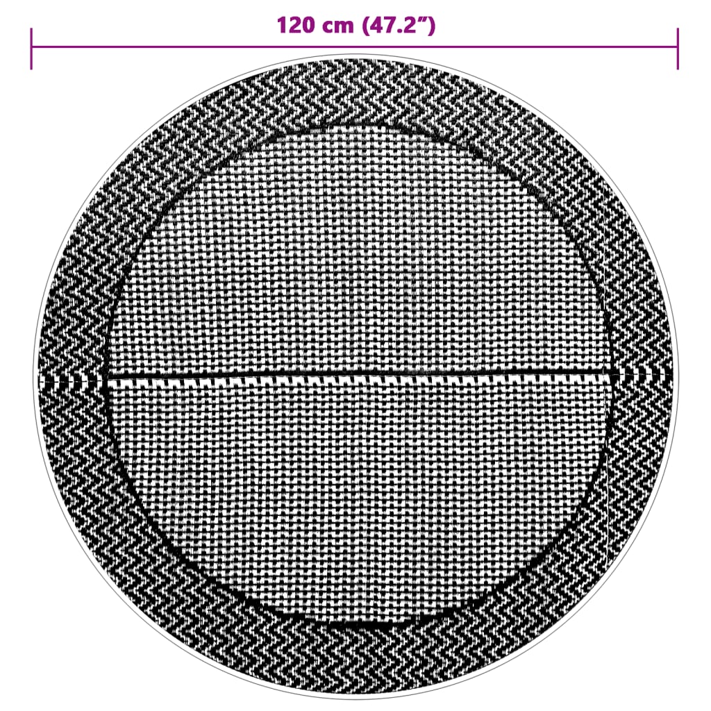 Outdoor Carpet ARAKIL Grey ?20 cm PP