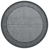 Outdoor Carpet ARAKIL Grey ?60 cm PP - Front View
