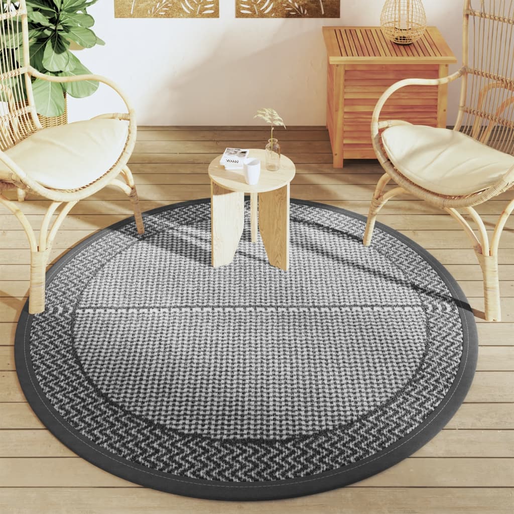 Outdoor Carpet ARAKIL Grey ?60 cm PP