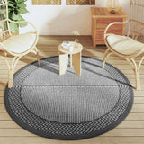 Outdoor Carpet ARAKIL Grey ?60 cm PP
