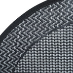 Outdoor Carpet ARAKIL Grey ?60 cm PP