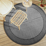 Outdoor Carpet ARAKIL Grey ?60 cm PP