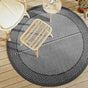 Outdoor Carpet ARAKIL Grey ?60 cm PP