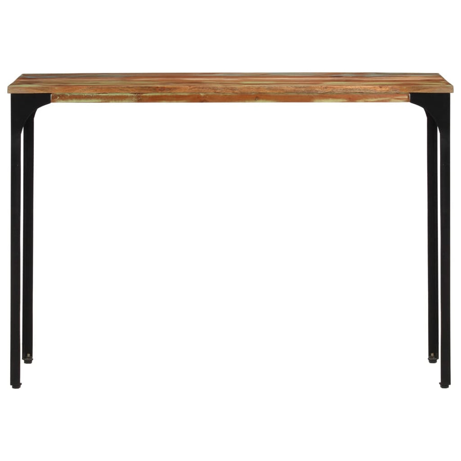 Console Table 110x35x76 cm Solid Wood Reclaimed