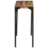Console Table 110x35x76 cm Solid Wood Reclaimed - 45-Degree Angle