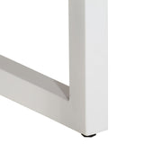 Console Table Brown 110x35x76 cm Solid Wood Mango and Iron - 45-Degree Angle