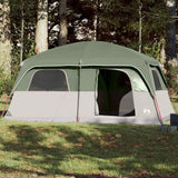 Family Tent Cabin 8-Person Green Waterproof
