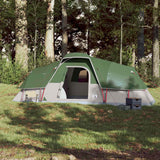 Family Tent Dome 11-Person Green Waterproof - Side View